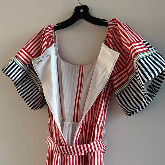 Hunter Bell Engineered Stripe Lucy Dress Womens size 4 - Picture 11 of 14